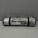 Green Christmas Kitchen Mats Set of 2, Xmas Decor Non Slip Backing Deer Snowman Rugs Winter Kitchen Rug Christmas Decorations for Home Seasonal Low-Profile Kitchen Floor Mat 17"X47"+17"X30"