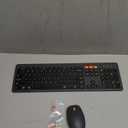 MEETION Bluetooth Keyboard and Mouse, Wireless Keyboard Mouse, Low-Profile Quiet Keys Full Size Keyboards and 4 Adjustable DPI Mouse for Windows/Laptop/PC/MacBook/Mac, New Version