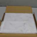 Set of 2 Glass Cutting Board with Marble Pattern, Tempered Glass Chopping Board with Non-Slip Feet, 16"x 12" Large Glass Board for Countertop, Kitchen, Easy to Clean