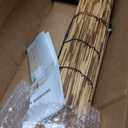 Bamboo Blinds for Interior Windows, Custom Bamboo Shades for Indoor Windows, Light Filtering, Easy to Install, Bambo Roll Up Blinds for Outdoor Patio, Decks, Porch, Backyards, 23"W x 48"H