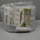 8x12 ft Clear Tarp, Heavy Duty Clear Waterproof Tarp with Grommets, Thickened Tear Resistant PVC Vinyl Tarps for Outdoor Protection Pergola, Greenhouse, Patio and Porch