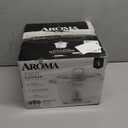 Aroma Housewares Select Stainless Rice Cooker & Warmer with Uncoated Inner Pot, 14-Cup(cooked) / 3Qt, ARC-757SG