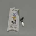 FixNZip Small, Medium, and Large Black Nickel Zipper Repair Kit Bundle | Universal No-Sew Slider Replacement for All Apparel Needs | Instant and Reusable Zipper Repair Tool | Sizes 1-10