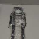 8 Layers of Adjustable Pot Lid Organizer Rack for Cabinet Door/Wall2Pack Lid Organizer Pots and Pans Holder for Kitchen Storage with No Drilling Adhesive 5.7 W(Black)