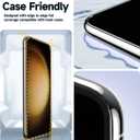 MAGIC JOHN 2 Pack for Samsung Galaxy S23 Plus/ S23+ (6.6 Inch) Screen Protector Tempered Glass, Bubble Free with Auto Dust-Elimination Installation, Anti Scratch, Case Friendly