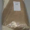 NPBAG 25 Pack 15'' X 16'' Natural Cotton Tote Bags, Lightweight Blank Bulk Cloth bags with 1pc of PTFE Teflon Sheet