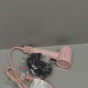 Cosy Companions High-Speed Ionic Hair Dryer, 150000 RPM Brushless Motor for Fast Drying, Low Noise Blow Dryer Reduces Frizz & Heat Damage, Lightweight Hair Dryer with Diffuser & Nozzle, Gleaming Pink