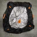 Protective Car Cover,  3' x 3', Black 