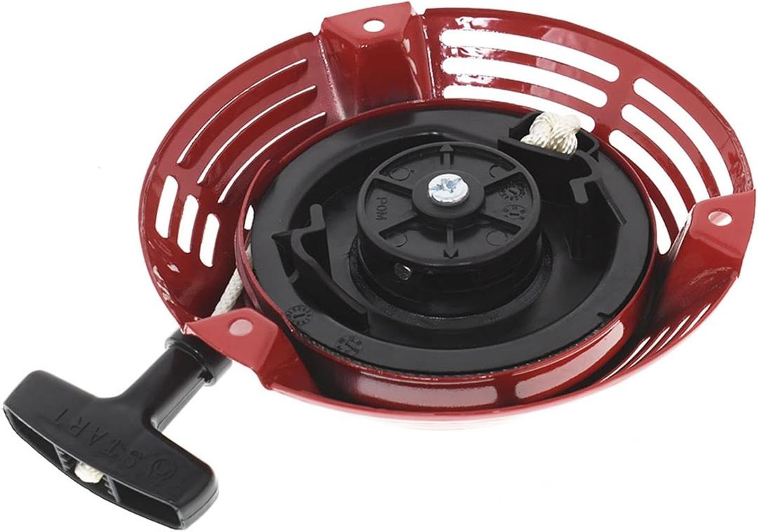 WFLNHB Recoil Pull Starter(Straight Claw) Replacement for Honda GXV160 HR216 HRA216 28400-Z1V-003ZB 28400-ZE7-003ZA 28400-ZE7-003ZB 28400-ZE7-003ZC