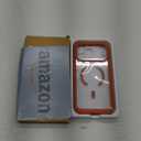 Miracase for iPhone 17 Pro Max Case 6.9" Full-Body Phone Case with Built-in Glass Screen Protector& Full Camera Protector,[Magnetic with MagSafe] Drop Proof 17 ProMax Cover, Orange