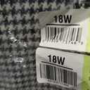 Le Suit Houndstooth Topper with Framing & Sheath Dress Black/White, 18W