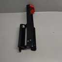 Swivel Bike Rack Wall Mount, Bike Hangers for Garage, Space-Saving Vertical Bike Holder, Holds up to 77 lbs, Bicycle Wall Hanger Storage, No Heavy Lifting Required Indoor Hanging Bike Rack-Orange (1 pack)