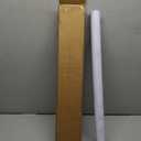 practicalWs Marble Wallpaper Granite White and Grey Paper Roll 23.6" x 118" Kitchen Countertop Cabinet Furniture is Renovated Thick PVC Easy to Remove Without Leaving Glue Upgrade