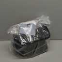 PIIOSER Baby Bottle Tote Bag with Ice Pack, Fits 4 Baby Bottles Up to 9 Ounce, Small Insulated Breastmilk Cooler Travel Bag with Shoulder Strap for Nursing & Working Mom Daycare (Black-S)