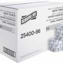 Genuine Joe Standard Bath Tissue, 3" x 4", 2-Ply, 400 Sheets/Roll, 96 Count