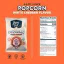 LesserEvil No Cheese Cheesiness Organic Popcorn, Premium Quality, Minimally Processed, No Vegetable Oil, 4.6 Oz, Pack of 3.