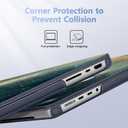May Chen for 2026 MacBook Pro 14-inch M5 M4 M3 M2 M1 Pro/Max Chip, Release 2026 2025-2021, Model A3427 A3426 A3434 A3112 A3401 A3185, Plastic Hard Shell with Keyboard Cover, Flower Stars