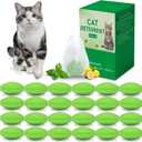 24 Pack Cat Deterrent Outdoor Indoor, More Effective Natural Peppermint with Long-Lasting Protection, Safe for Kids and Pets  Ideal for Yards, Gardens, and Homes to Keep Cats Away