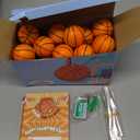 Basketball Valentines Day Cards Gifts for Kids School,24 Pack Mini Foam Sports Basketball Toys W/ Exchange Cards for Toddlers,Valentine Party Favors Goody Bag Stuffers Classroom Treats for Boys Girls