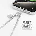 Phone Charm Strap Detachable Wrist Strap For iPhone Anti Theft Strap Phone Chain Wristlet