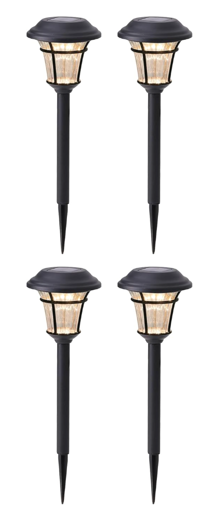 MAGGIFT 8 Pack Outdoor Solar Lights - Waterproof, Solar Pathway & Garden Lights for Yard & Patio, Solar Powered for Driveway