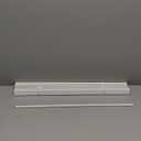 Cordless 1 Inch Window Blinds, Mirrotek Cordless Blinds Light Filtering Mini Blinds (23'' x 42'') White