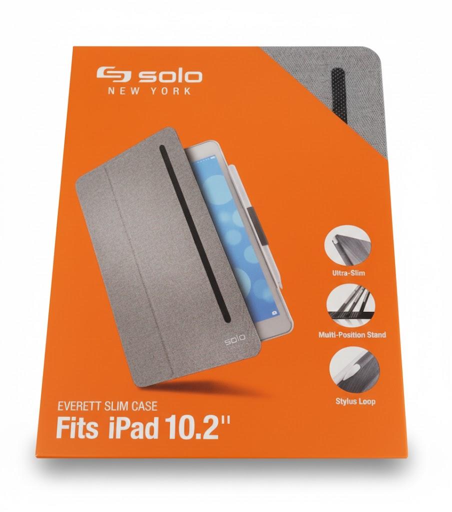 Solo New York Everett 10.2" Apple iPad Case Gray