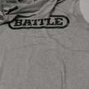 Battle Men's Sleeveless Light Action Hoodie Grey, Small 