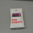 Pet Parents Washable Dog Diapers (3pack) + Extendrs of Durable Doggie Diapers, Premium Dog Diapers Female (Medium, Princess) (Medium (14-20"))