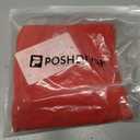 POSHDIVAH Women's Creamluxe Yoga Shorts with Pockets - 2.5"/4"/6"/8"/10" High Waisted Workout Volleyball Running Shorts (Red, XS)