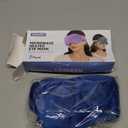 Heated Eye Mask for Dry Eyes, Steam Warm Compress for Stye Eye Treatment, Relieve, Hot Compress, Moist Heat Mask for Blepharitis (Blue2PCS)