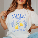 AMALFI COAST SOCIAL CLUB COMFORT COLOR TEE (M, White)
