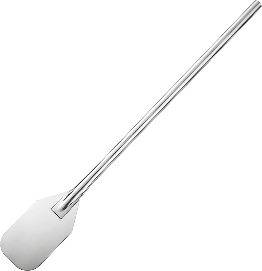 Vivicreate 36 Inch Stainless Steel Crawfish Paddle Mixing Paddle for Seafood Boil Heavy Duty Cooking Stirring Paddle with Smooth Weldless Surface for Crawfish Jam Brew – Paleta de Mezcla