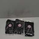 Ailaka 3 Pairs Compression Socks with Zipper, 15-20 mmHg Medical Knee High Compression Socks for Men Women, Open Toe Socks for Varicose Veins, Edema, Recovery (Black)