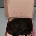 TYQ Hair Toppers for Women with Thinning Hair 18 Inch 360 3D Synthetic Toppers Hair Pieces Curly Wavy Wispy Clip in Bangs(Dark Brown Mixed Chestnut) (#4/30)