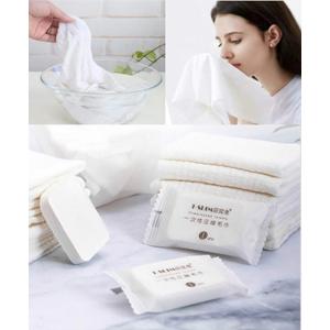 Premium Compressed Towel Tablet, Essential Face Washcloths for Travel, Camping, Hiking, Sports and Beyond, Portable Disposable Thicker Larger, Pure Cotton, 20PCS