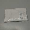 NICETOWN Full Blackout Door Curtains, Thermal Insulated French Door Covering for Privacy, Room Darkening Window Curtains for Living Room Kitchen (Ivory White, 26W x 40L, 1 PC)