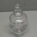 Apothecary Jars Glass Decorative Jars,Candy Buffet Display, Elegant Storage Jar, Decorative Wedding Candy Organizer Canisters A3