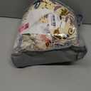 Lamberia Printed Sofa Cover for 2 Cushion Couch High Stretch Sofa Slipcovers 3 Piece Loveseat Slipcover with Two Separate Cushion Covers Elastic Bottom Floral Pattern (Vine Flower, Loveseat)