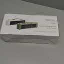 800W portable fast heating heater, multifunctional space heater with 2-level adjustable overheating, suitable for use in bedrooms, offices, and indoor environments (green)