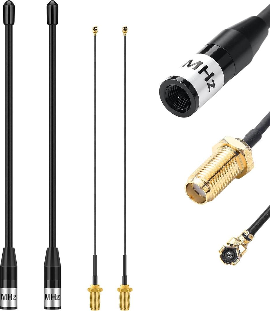 2 pcs 915 mhz Antenna Meshtastic Antenna Long Range Soft Whip meshtastic Devices 17cm Omni SMA Male
