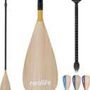 SUP Paddleboard Paddle, Adjustable Stand-Up Paddle Board Paddle | Premium Fiberglass Shaft and Enhanced PP Blade, 66-82" (170-210 cm)
