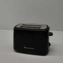 Toastmaster 2-Slice Cool Touch Toaster, black with stainless accent