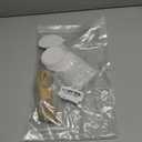 WANGDEFA 100 pcs S'more fun bags set bottom gusset bags clear cello cellophane with S'mores fun tags and twine for baked goods