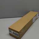 KNOBWELL 22 to 48 Inch Curtain Rod for Living Room, Bathroom Curtain Rod Black for 22"-47" Windows, 1" Diameter Heavy Duty Rods with Cage Finials