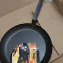 Lodge 12 Inch Carbon Steel Skillet - PFAS-Free Pre-Seasoned Carbon Steel Frying Pan for High-Heat Searing - Long Handle Design for Omelets, Grilling, and Campfire Cooking - Made in the USA