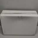 YOUBET 5 Pack Plastic Ribbed Wine Glasses - 10 OZ Clear Square Wine Glasses with Stem - Heavy Duty Vintage Disposable Champagne Cups for Wedding Parties