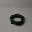 Garden Hose 25 ft NON-EXPANDABLE Water Hose, Flexible & Lightweight Kink Resistant Hybrid Hose, Leak-Proof Heavy Duty, Super Durable Fabric with 3/4" Solid Brass Connectors (Green)