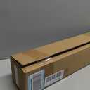 Cordless Bamboo Roman Shade, Light Filtering Blinds 23x48, Warm Brown
