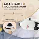 Hands-Free Stroller Rocker with Rechargeable, Portable Baby Sleep Soother with 5 Different Intensity Vibration Patterns, Baby Rocker Sleep Aid Fits All Pushchairs, Prams and Strollers